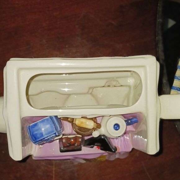 England Woodmanton Tea  vintage Paul Cardew signed Antiques Teapot decor - Picture 4 of 12